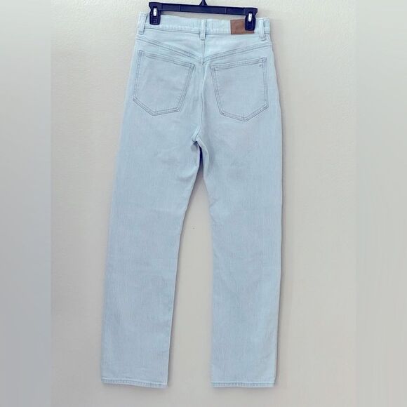 Madewell The '90s Straight Jeans in Ward Wash Size 27 High Rise - Picture 13 of 15